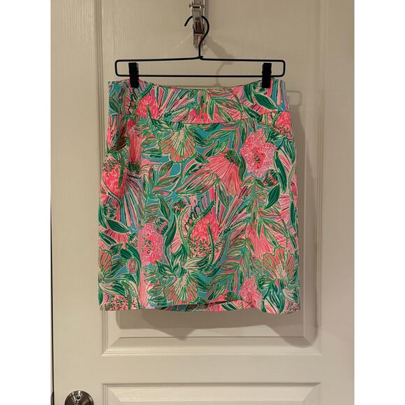 NWOT Lilly Pulitzer Knit Jonas Skort in Coming in Hot Size 12 - Picture 3 of 3